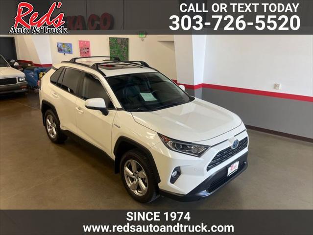 used 2021 Toyota RAV4 Hybrid car, priced at $34,799