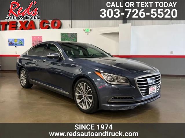 used 2015 Hyundai Genesis car, priced at $14,999