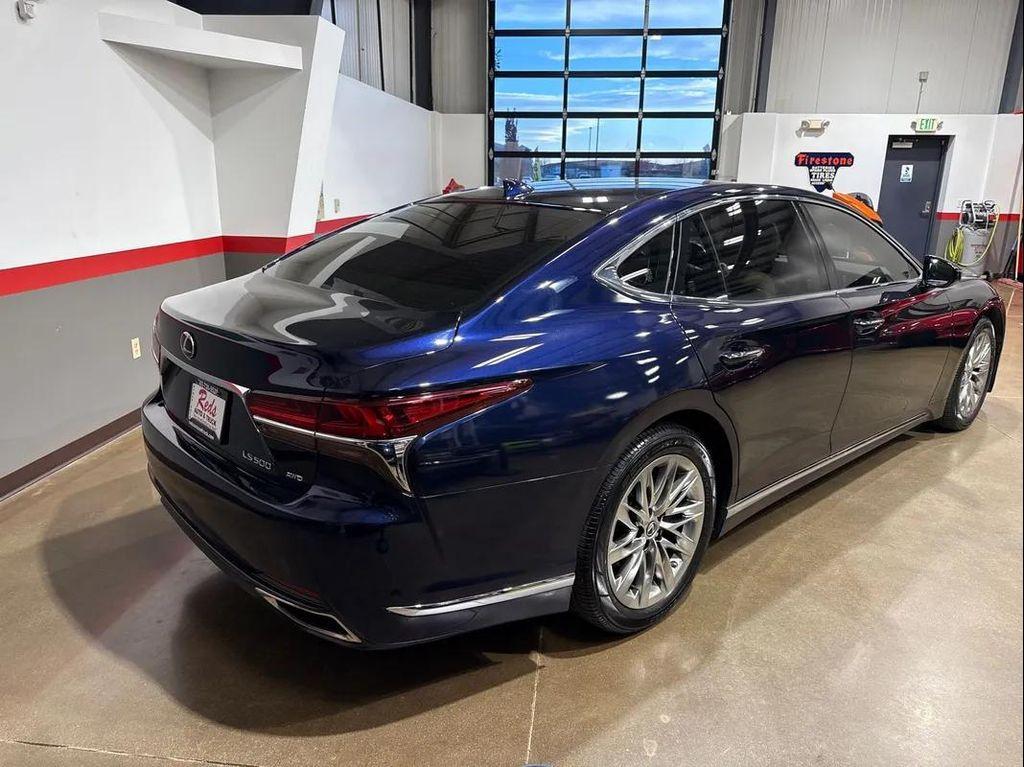 used 2018 Lexus LS 500 car, priced at $43,999