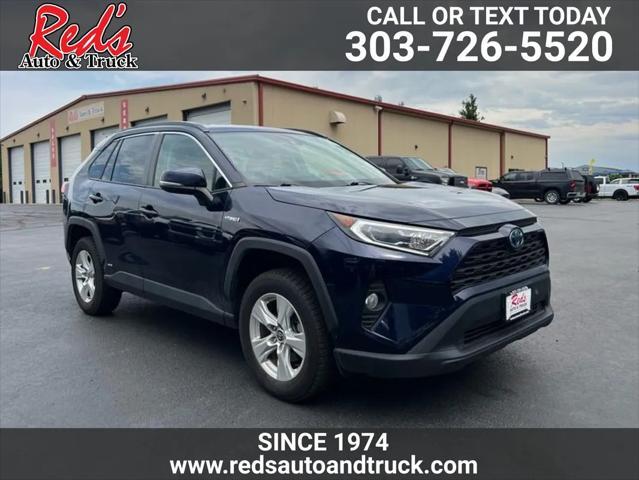 used 2021 Toyota RAV4 Hybrid car, priced at $32,999