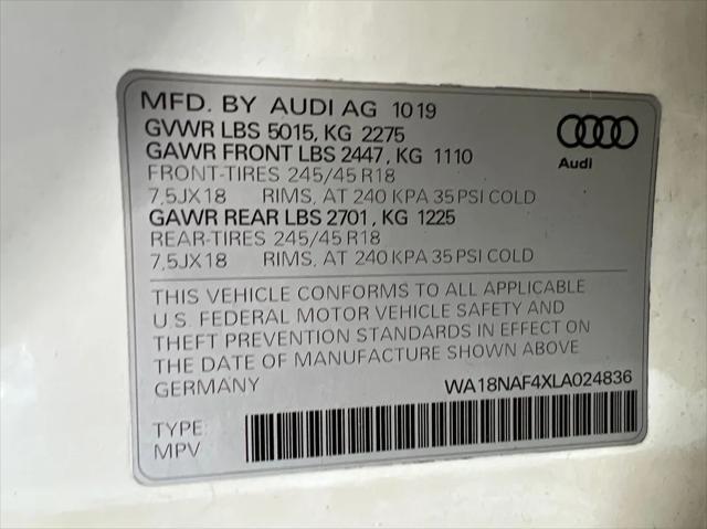 used 2020 Audi A4 allroad car, priced at $25,999