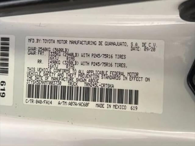 used 2021 Toyota Tacoma car, priced at $27,999