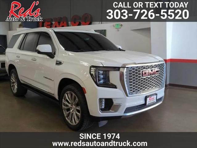 used 2021 GMC Yukon car, priced at $52,999