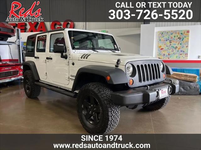 used 2013 Jeep Wrangler Unlimited car, priced at $20,999