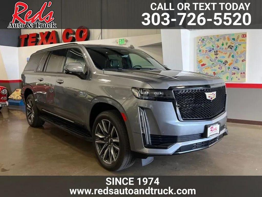used 2021 Cadillac Escalade ESV car, priced at $79,999