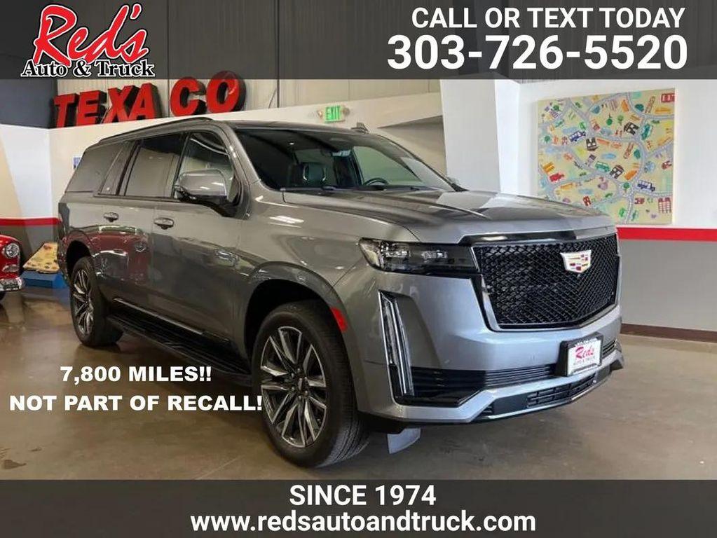 used 2021 Cadillac Escalade ESV car, priced at $77,999