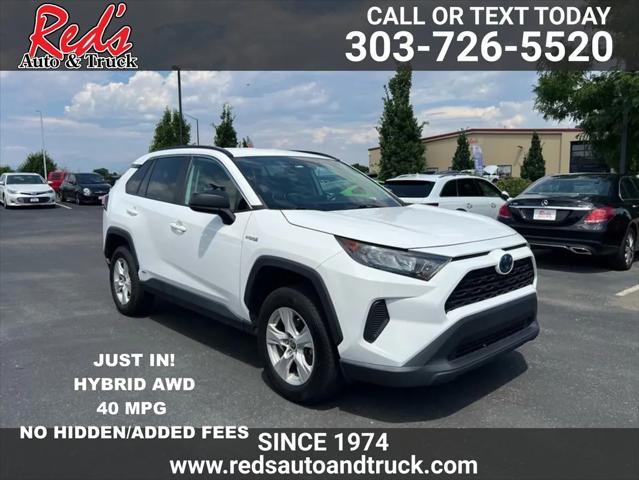 used 2021 Toyota RAV4 Hybrid car, priced at $24,999