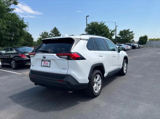 used 2021 Toyota RAV4 Hybrid car, priced at $24,999