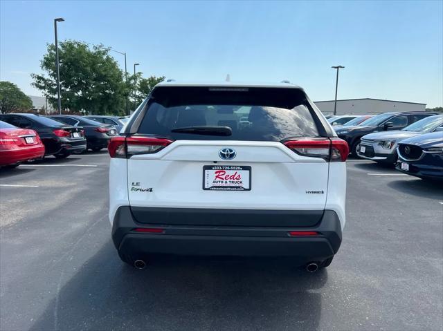 used 2021 Toyota RAV4 Hybrid car, priced at $24,999