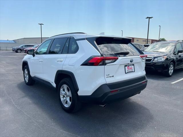 used 2021 Toyota RAV4 Hybrid car, priced at $24,999