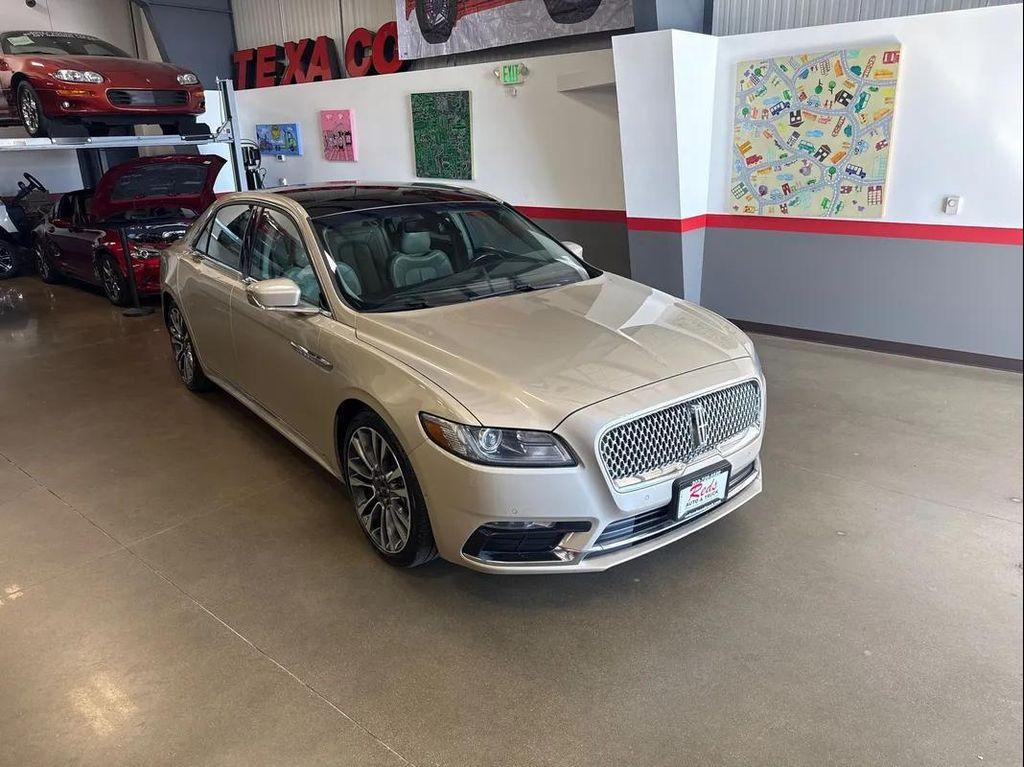 used 2017 Lincoln Continental car, priced at $20,999