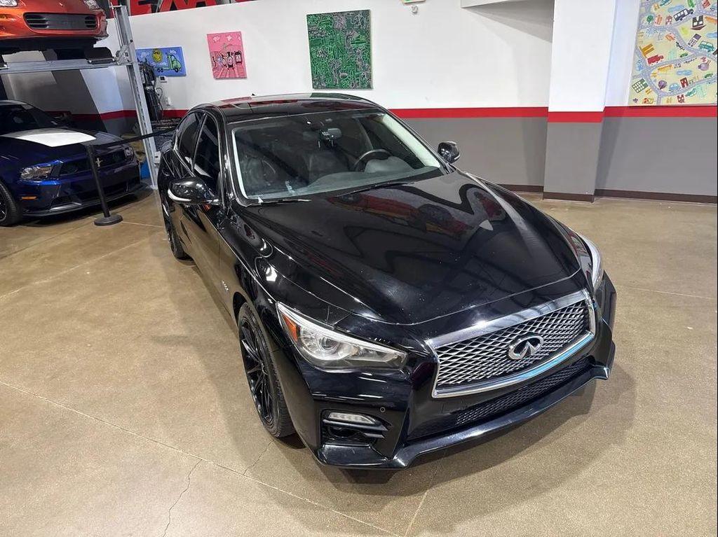 used 2014 INFINITI Q50 Hybrid car, priced at $13,999