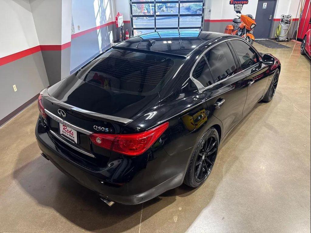 used 2014 INFINITI Q50 Hybrid car, priced at $13,999