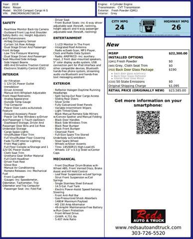 used 2019 Nissan NV200 car, priced at $17,999