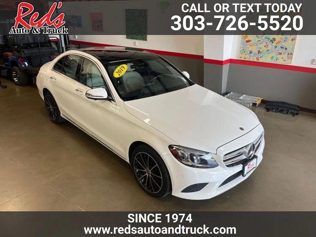 used 2019 Mercedes-Benz C-Class car, priced at $24,999