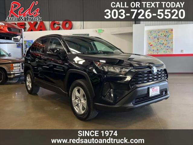 used 2021 Toyota RAV4 Hybrid car, priced at $24,999