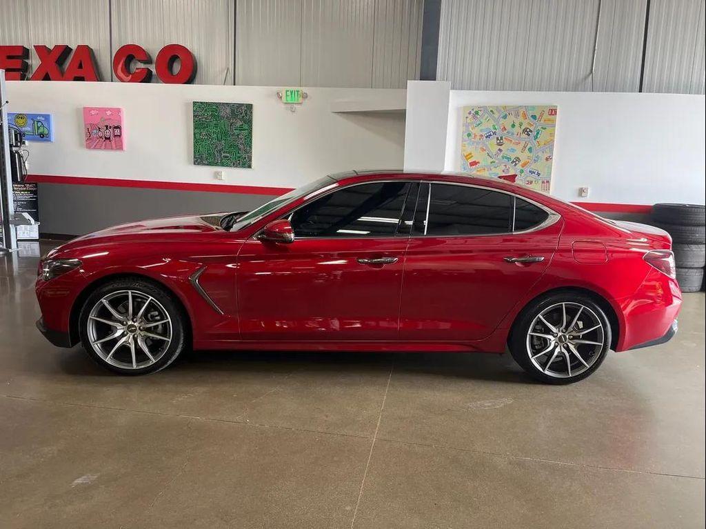 used 2021 Genesis G70 car, priced at $28,999