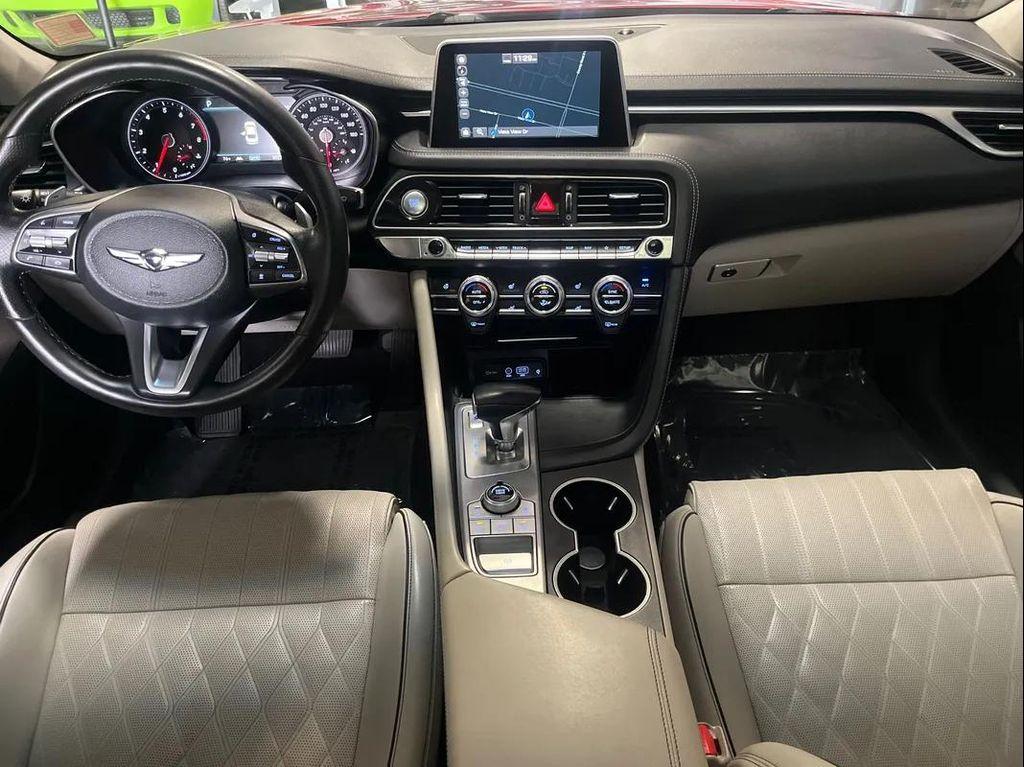 used 2021 Genesis G70 car, priced at $28,999