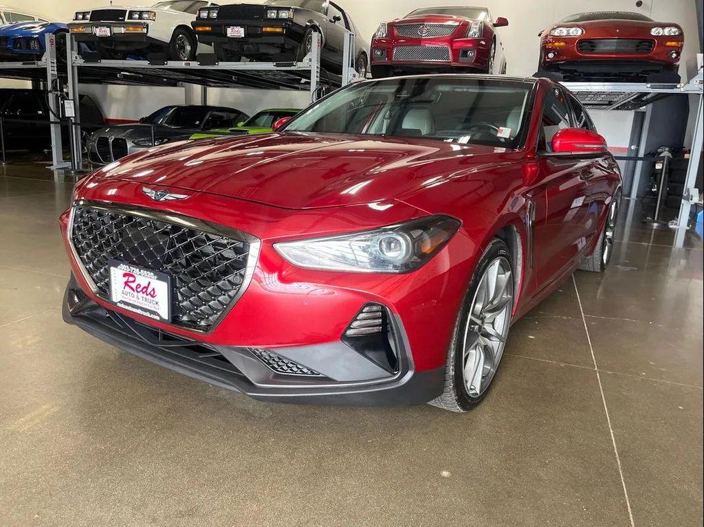 used 2021 Genesis G70 car, priced at $28,999