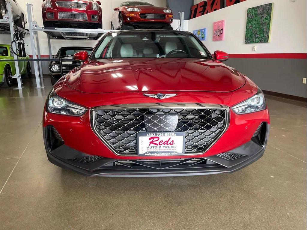 used 2021 Genesis G70 car, priced at $28,999