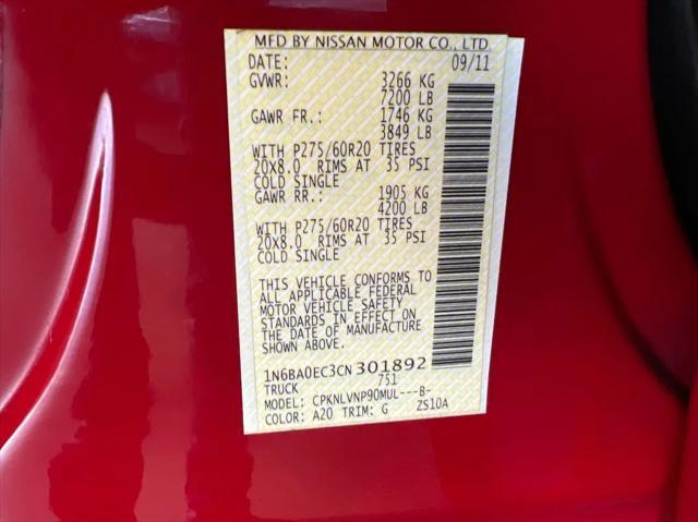 used 2012 Nissan Titan car, priced at $16,999
