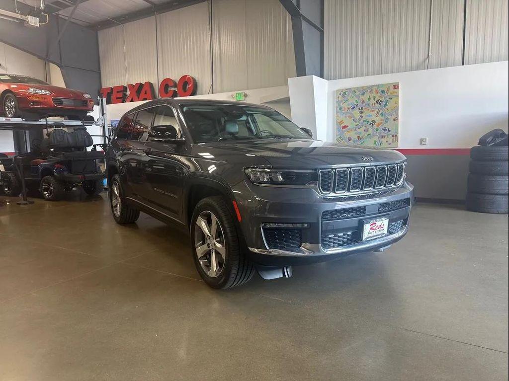 used 2021 Jeep Grand Cherokee L car, priced at $30,999