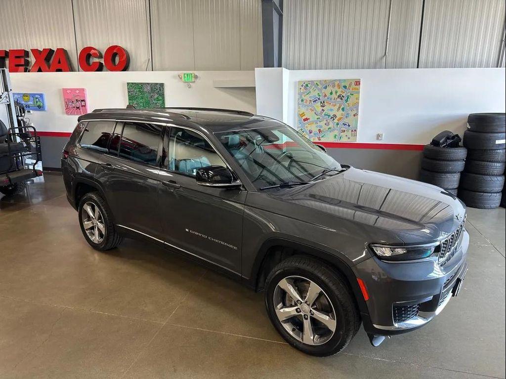 used 2021 Jeep Grand Cherokee L car, priced at $30,999