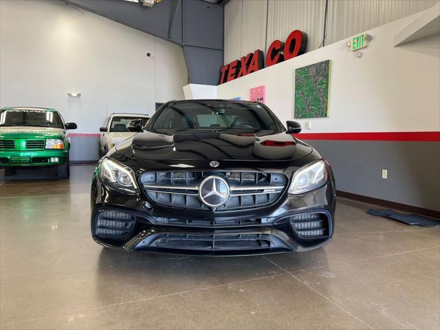 used 2019 Mercedes-Benz AMG E 63 car, priced at $54,999