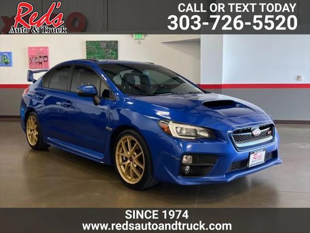 used 2015 Subaru WRX STI car, priced at $23,999