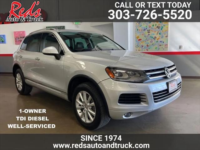 used 2013 Volkswagen Touareg car, priced at $12,999