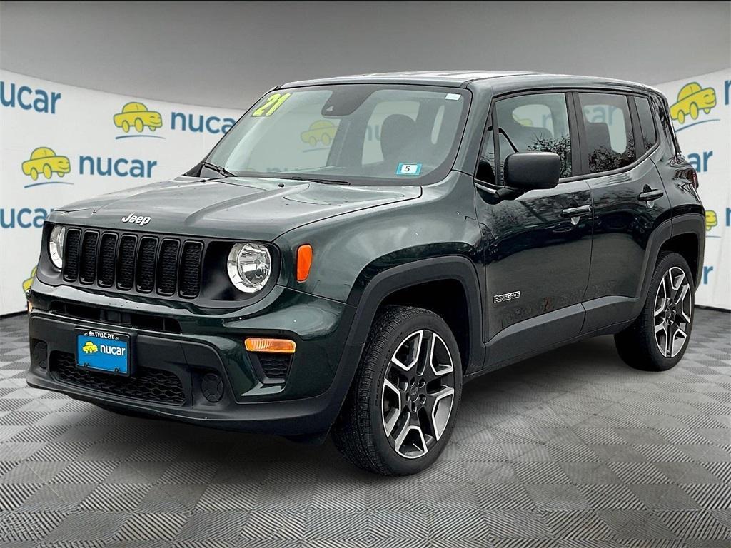 used 2021 Jeep Renegade car, priced at $16,923