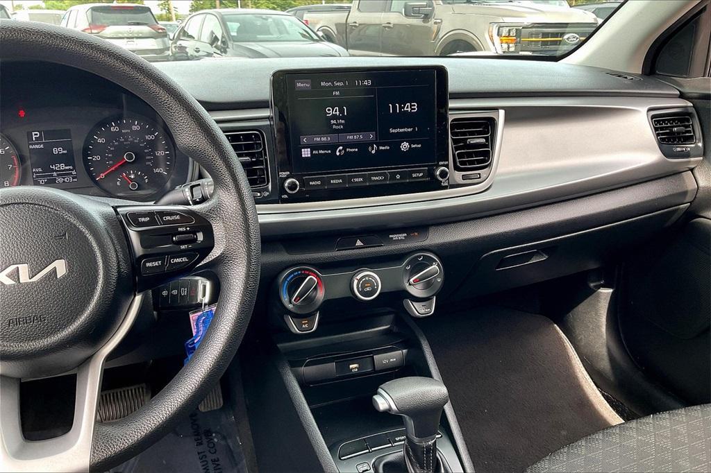 used 2022 Kia Rio car, priced at $15,767