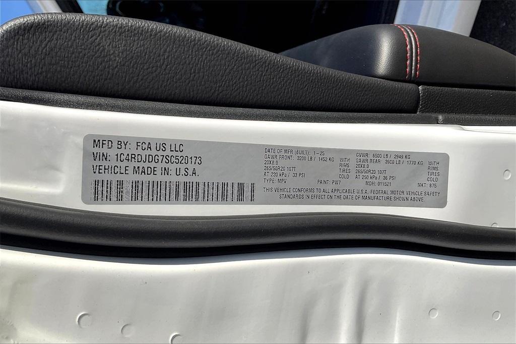 new 2025 Dodge Durango car, priced at $41,257