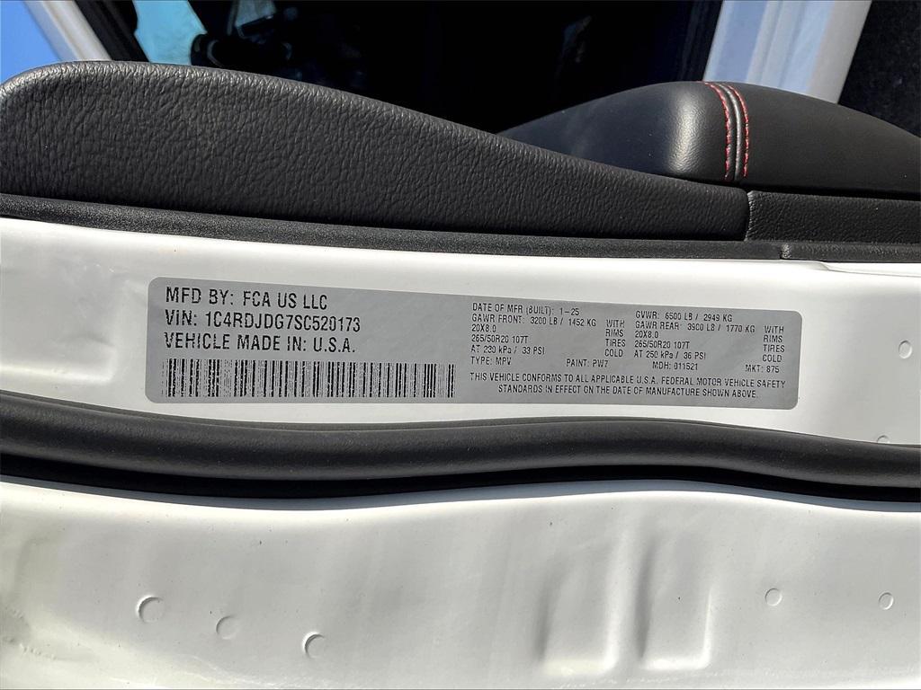 new 2025 Dodge Durango car, priced at $42,257