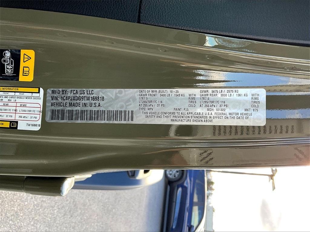 new 2026 Jeep Wrangler car, priced at $53,935