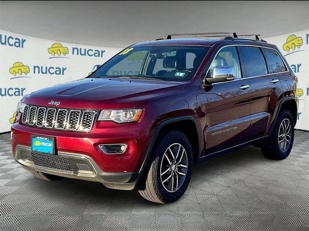 used 2018 Jeep Grand Cherokee car, priced at $14,677