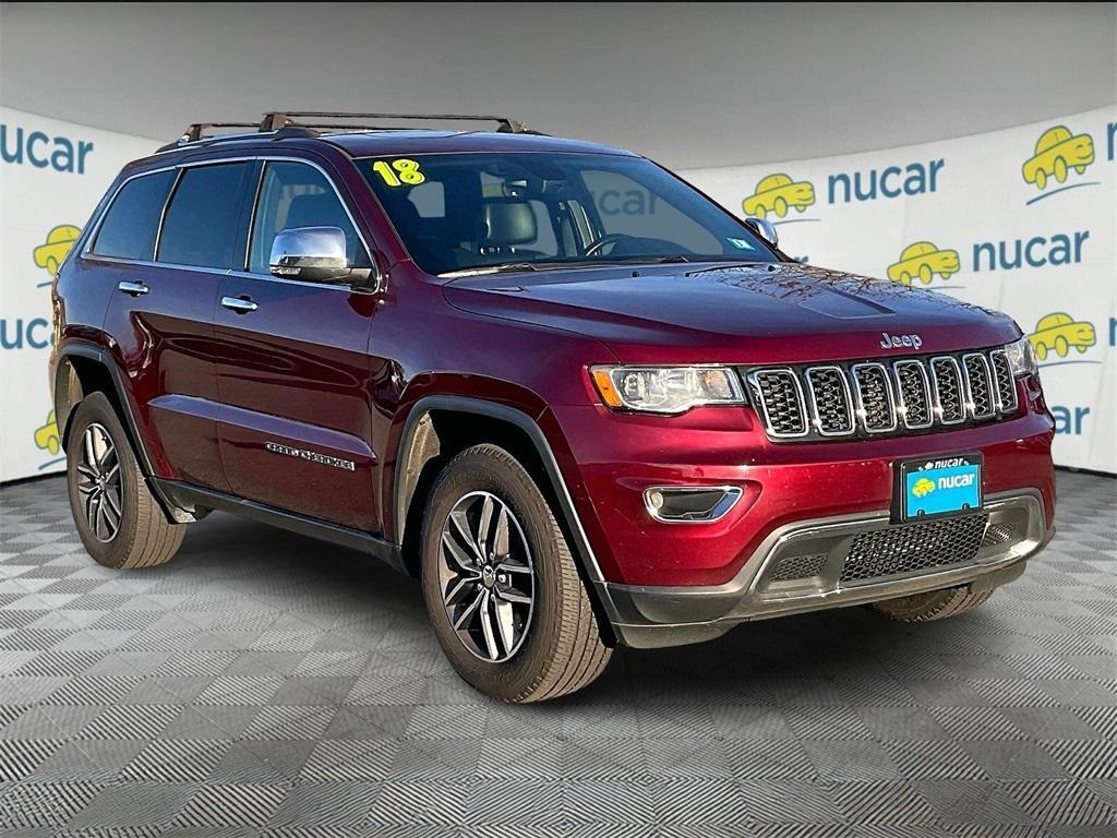 used 2018 Jeep Grand Cherokee car, priced at $14,677