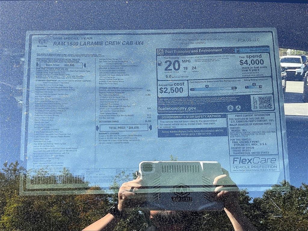 new 2026 Ram 1500 car, priced at $56,278