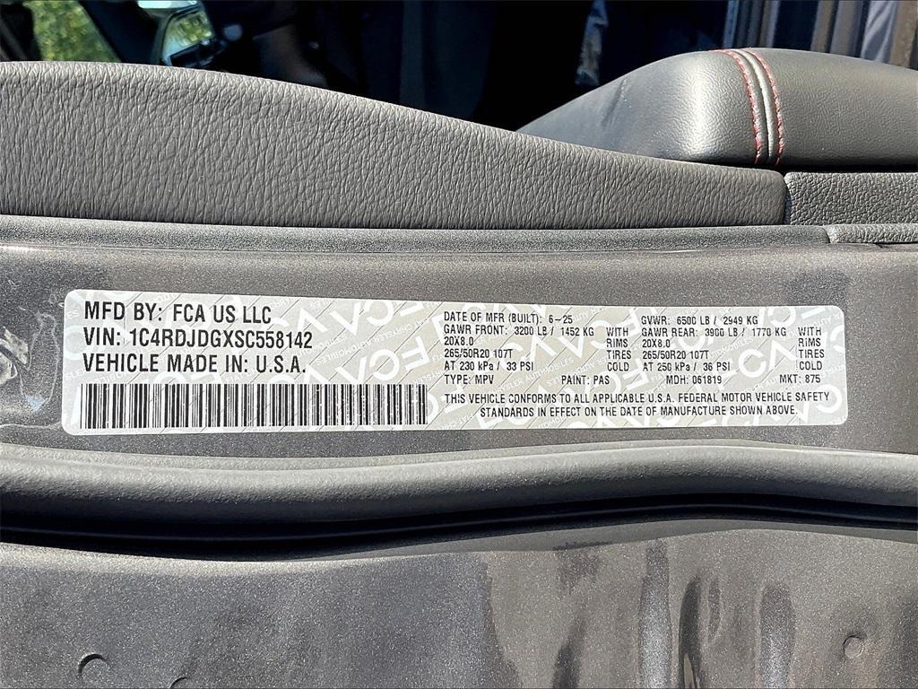 new 2025 Dodge Durango car, priced at $42,530