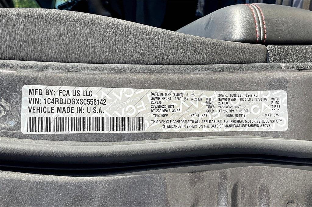 new 2025 Dodge Durango car, priced at $42,030