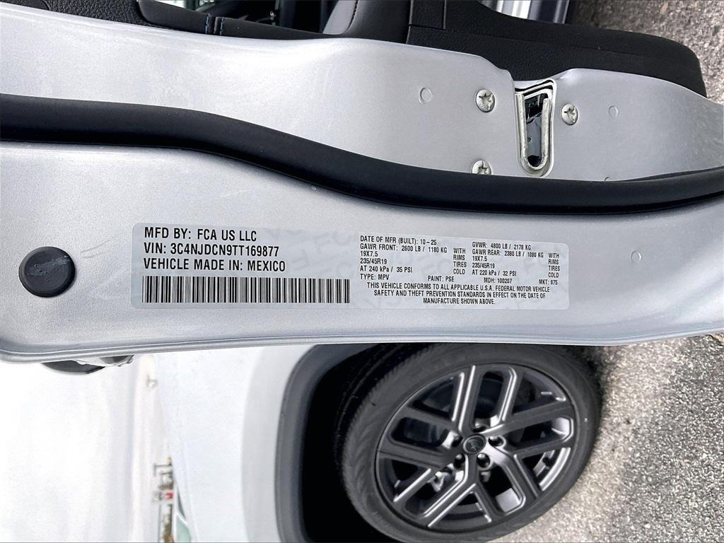 new 2026 Jeep Compass car, priced at $32,838