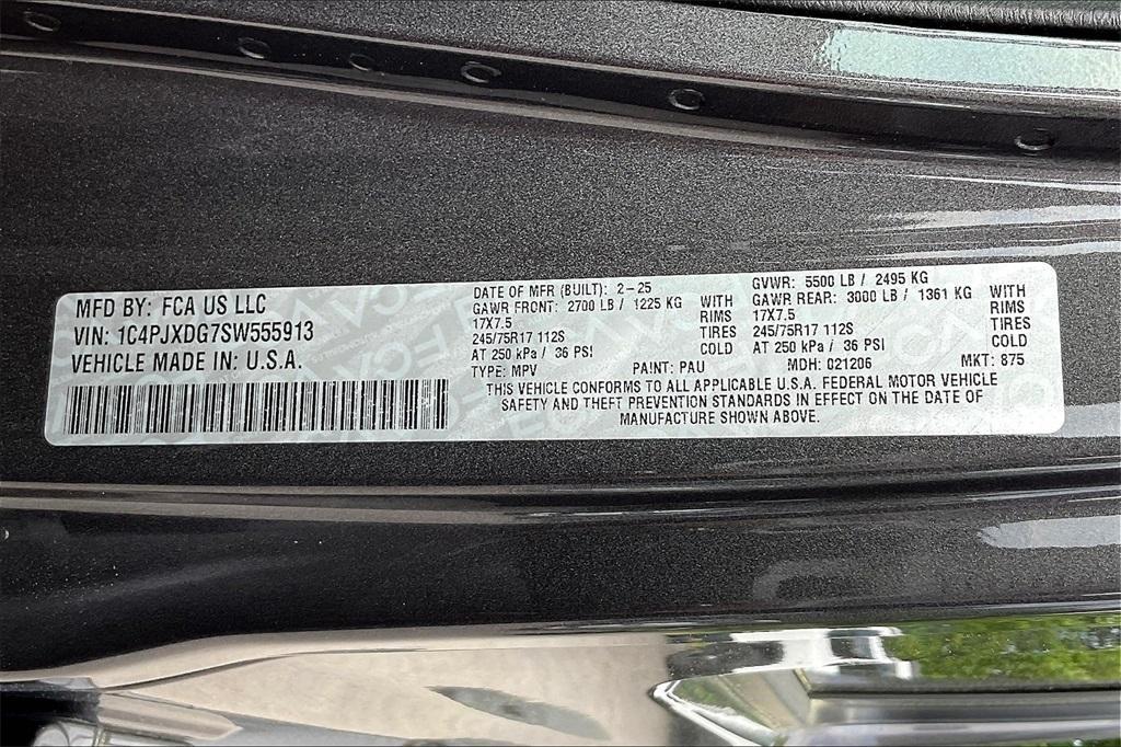 new 2025 Jeep Wrangler car, priced at $45,412