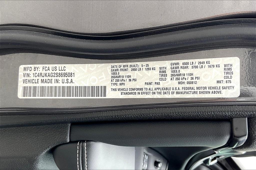 new 2025 Jeep Grand Cherokee L car, priced at $41,851