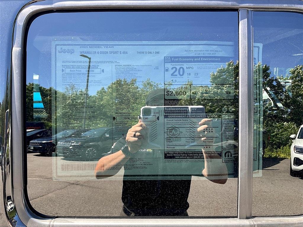 new 2025 Jeep Wrangler car, priced at $41,873