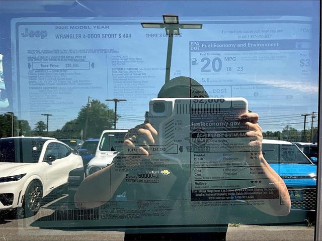 new 2025 Jeep Wrangler car, priced at $51,345