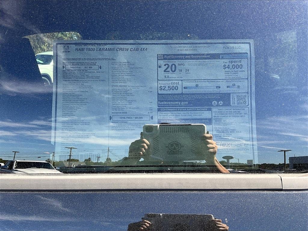 new 2026 Ram 1500 car, priced at $56,233