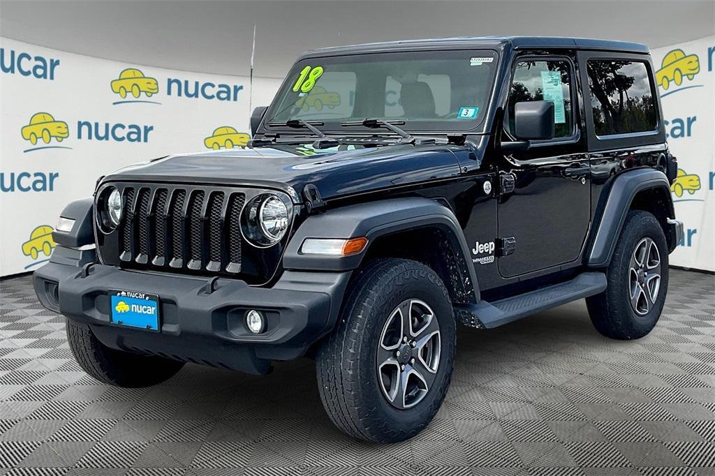 used 2018 Jeep Wrangler car, priced at $18,577