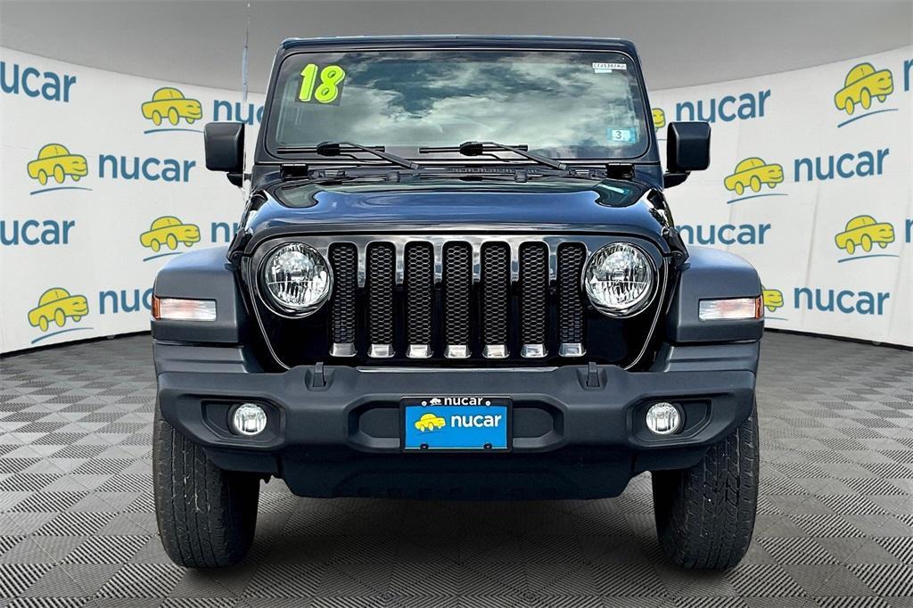 used 2018 Jeep Wrangler car, priced at $18,577