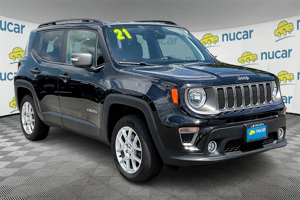 used 2021 Jeep Renegade car, priced at $19,467