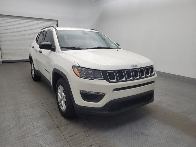 used 2021 Jeep Compass car, priced at $18,495